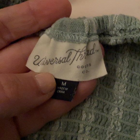 Universal thread dress striped summer m green - Picture 4 of 9